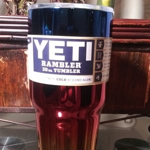 30oz UV Blue/Yellow Yeti Tumbler
